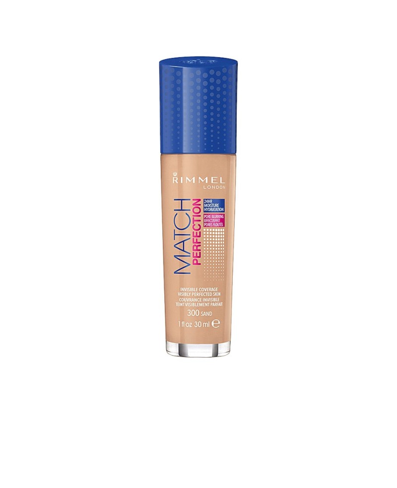 RIMMEL LONDON - MATCH PERFECTION foundation N. 300-sand 30 ml