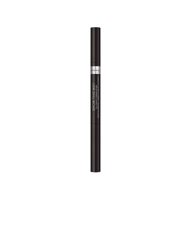 RIMMEL LONDON - BROW THIS WAY fill&sculpt eyebrow definer N. 004-soft black