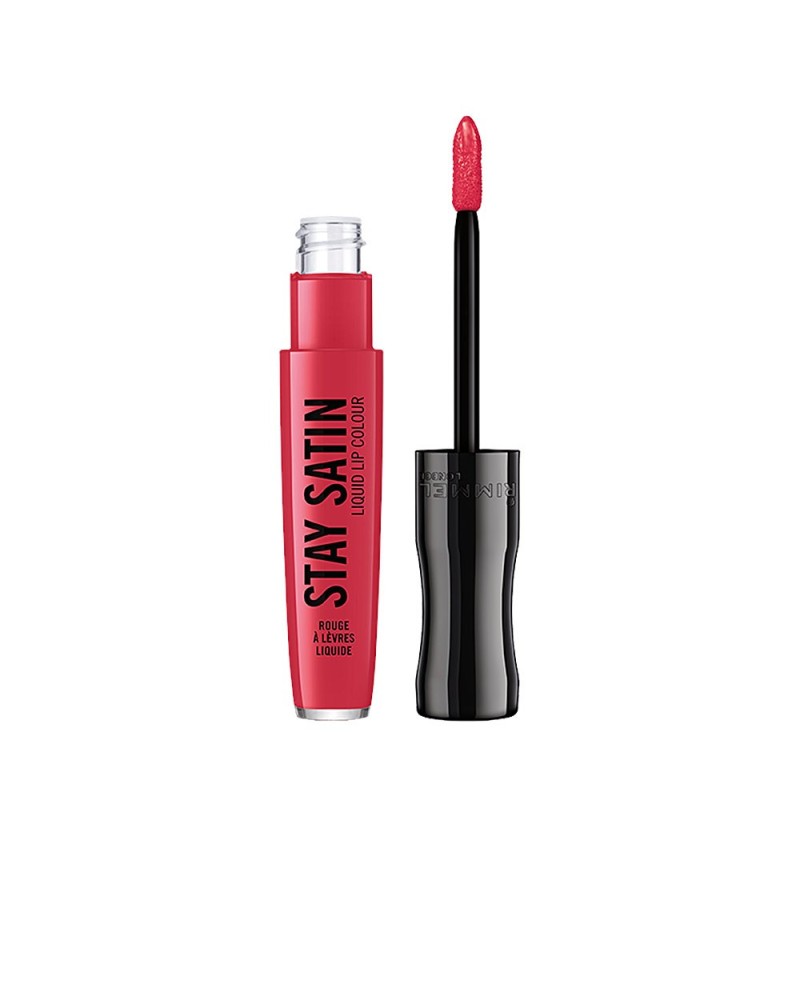 RIMMEL LONDON - STAY SATIN liquid lip colour N. 600-scrunchie