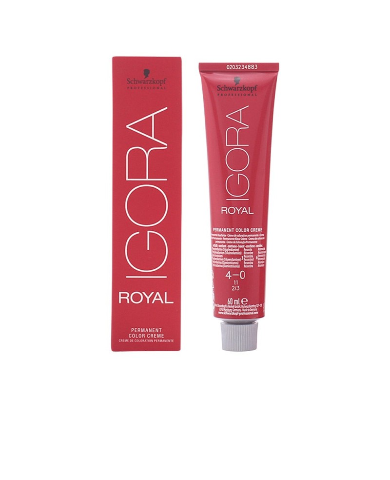 SCHWARZKOPF - Igora Royal Tinte Permanente 4-0 Castaño Medio Natural 60 ml