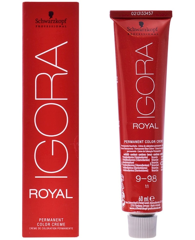 SCHWARZKOPF - IGORA ROYAL 9-98 60 ml