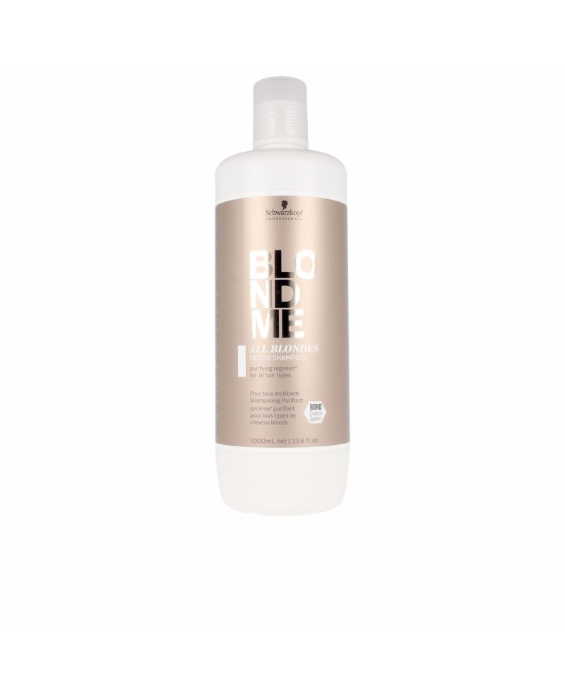 SCHWARZKOPF - BLONDME all blondes detox shampoo 1000 ml