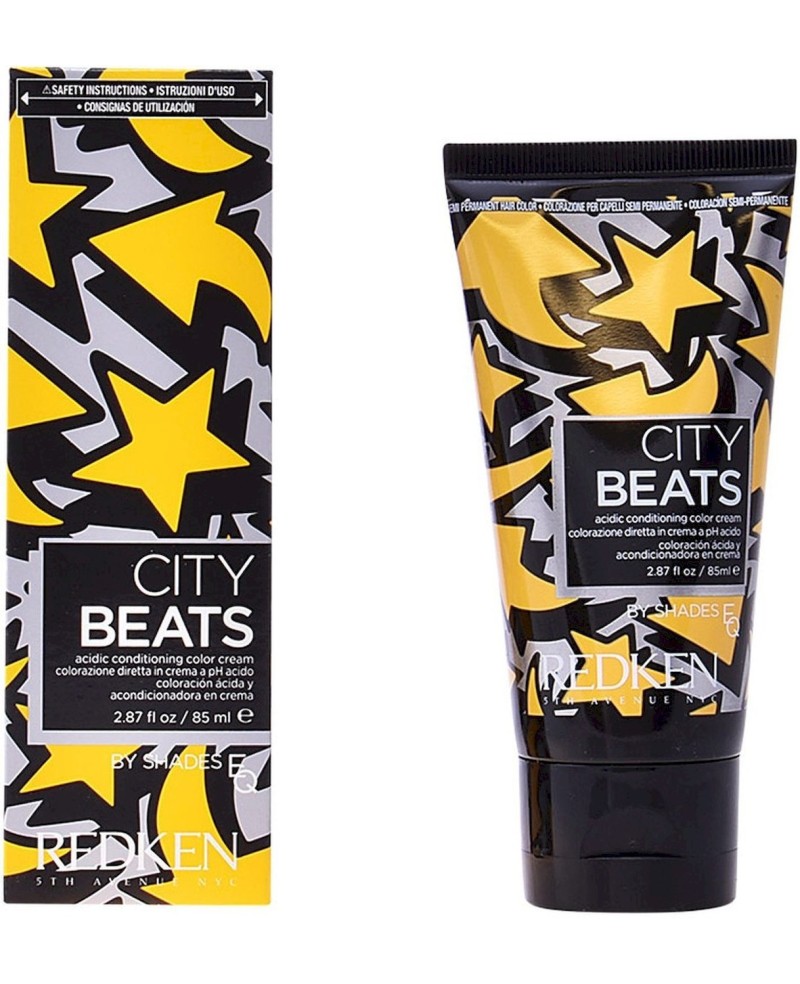 REDKEN - CITY BEATS acidic conditioning color cream N. yellow cab 85 ml