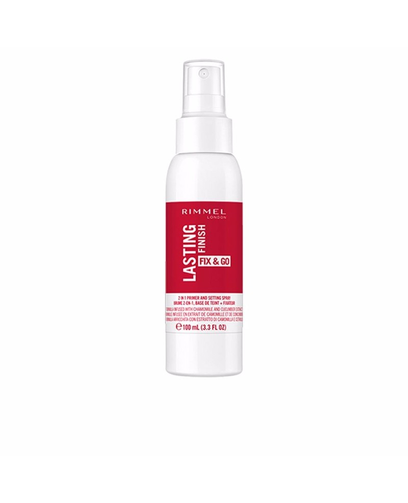 RIMMEL LONDON - LASTING FINISH fix & go 2 in 1 primer and setting spray 100 ml