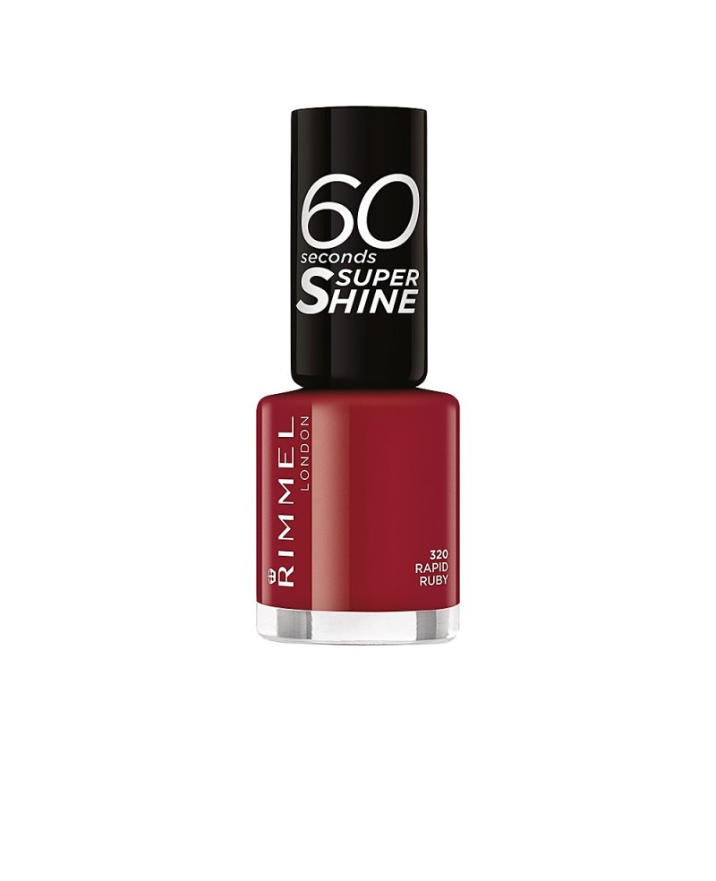 RIMMEL LONDON - 60 SECONDS super shine N. 320-rapid ruby