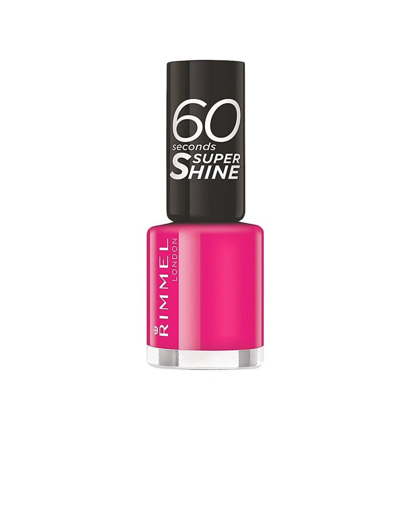 RIMMEL LONDON - 60 SECONDS super shine N. 323-funtime fuchsia