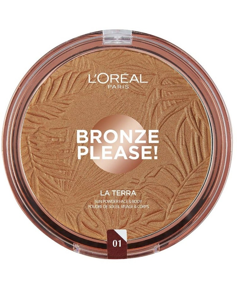 L'ORÉAL PARIS - BRONZE PLEASE! la terra N. 01-light caramel