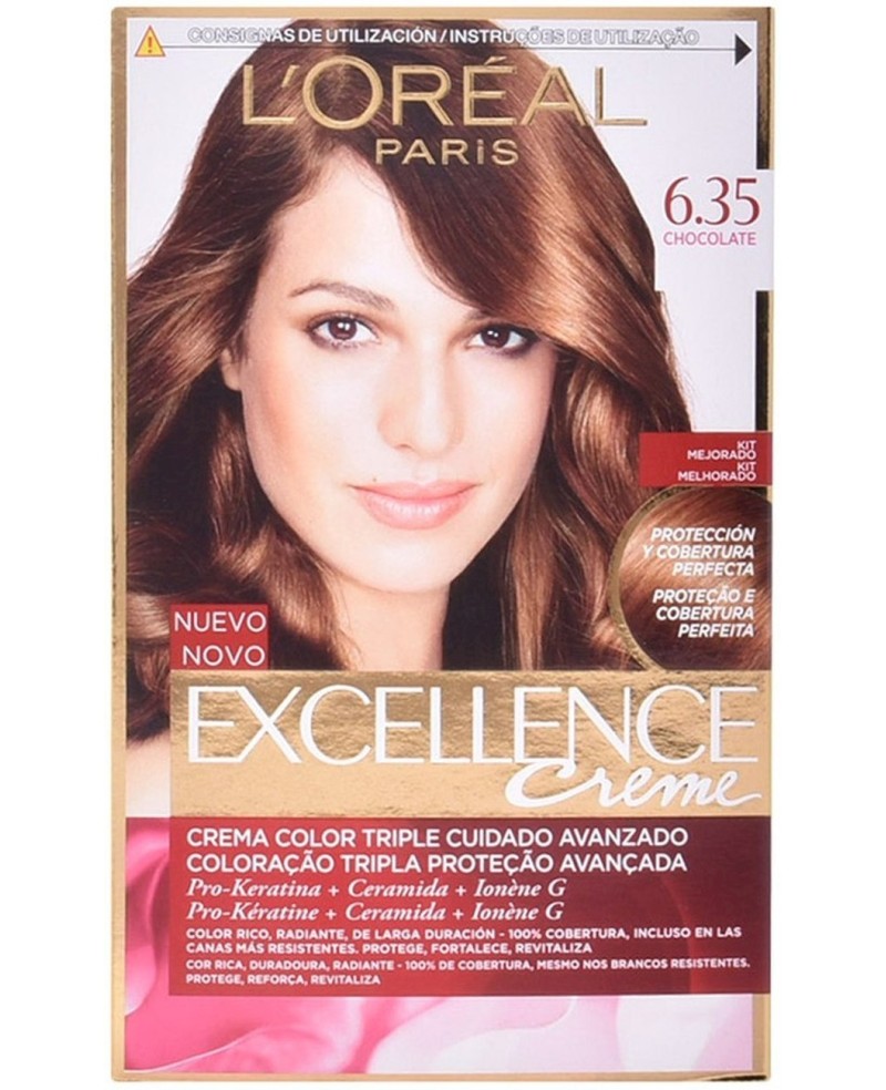 L'ORÉAL PARIS - EXCELLENCE Creme N. 6,35-chocolate 192 ml