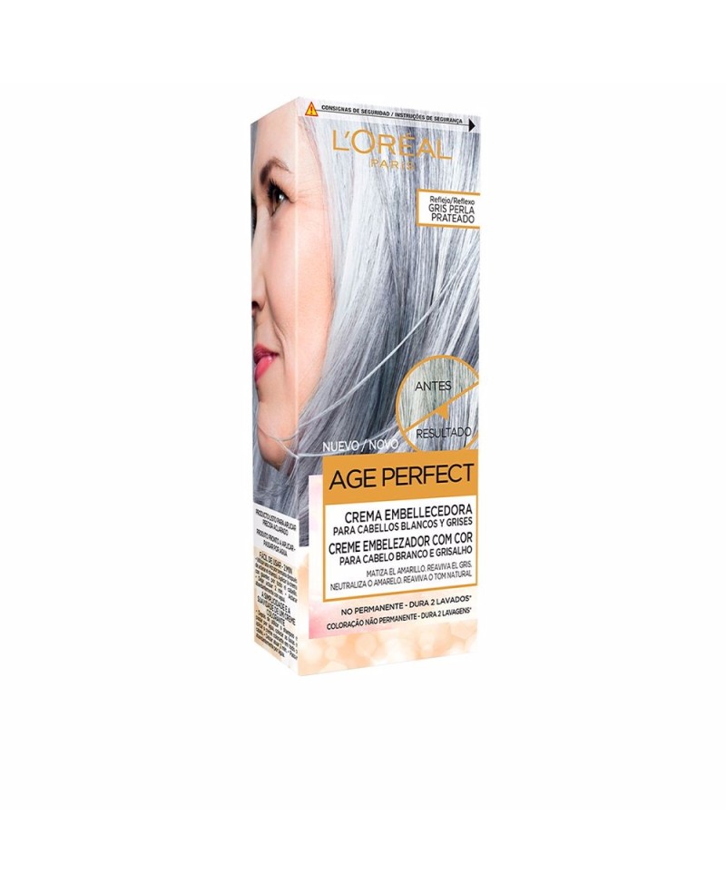 L'ORÉAL PARIS - AGE PERFECT crema embellecedora con color N. 02-gris perla 118 ml