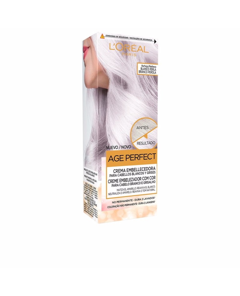 L'ORÉAL PARIS - AGE PERFECT crema embellecedora con color N. 01-blanco perla 118 ml