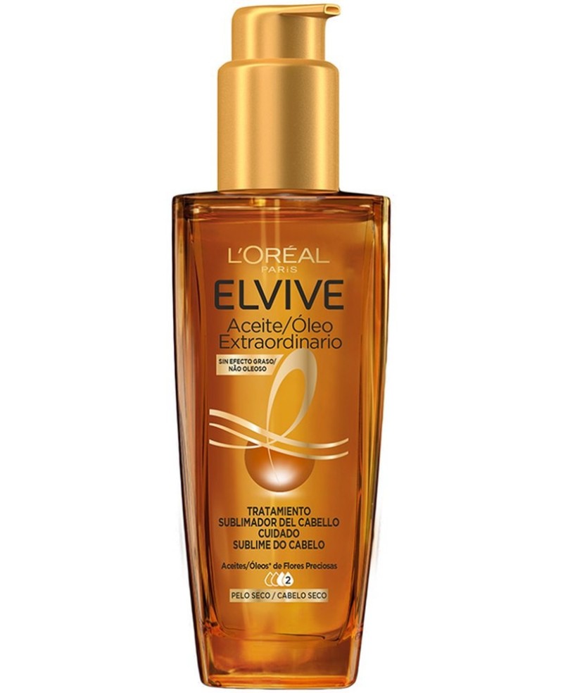 L'ORÉAL PARIS - ELVIVE außergewöhnliches Behandlungsöl 100 ml