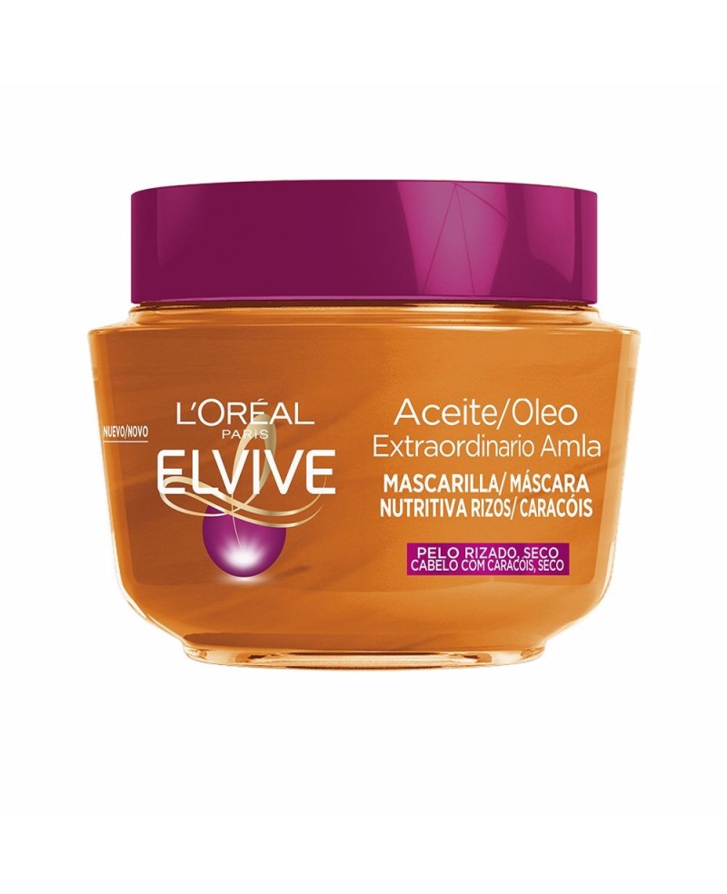 L'ORÉAL PARIS - ELVIVE aceite extraordinario mascarilla rizos 300 ml