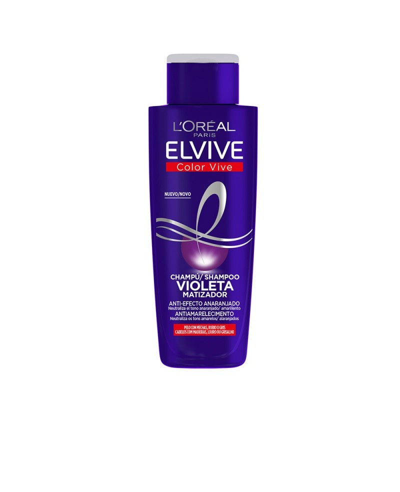 L'ORÉAL PARIS - ELVIVE COLOR-VIVE VIOLETA champú matizador 200 ml