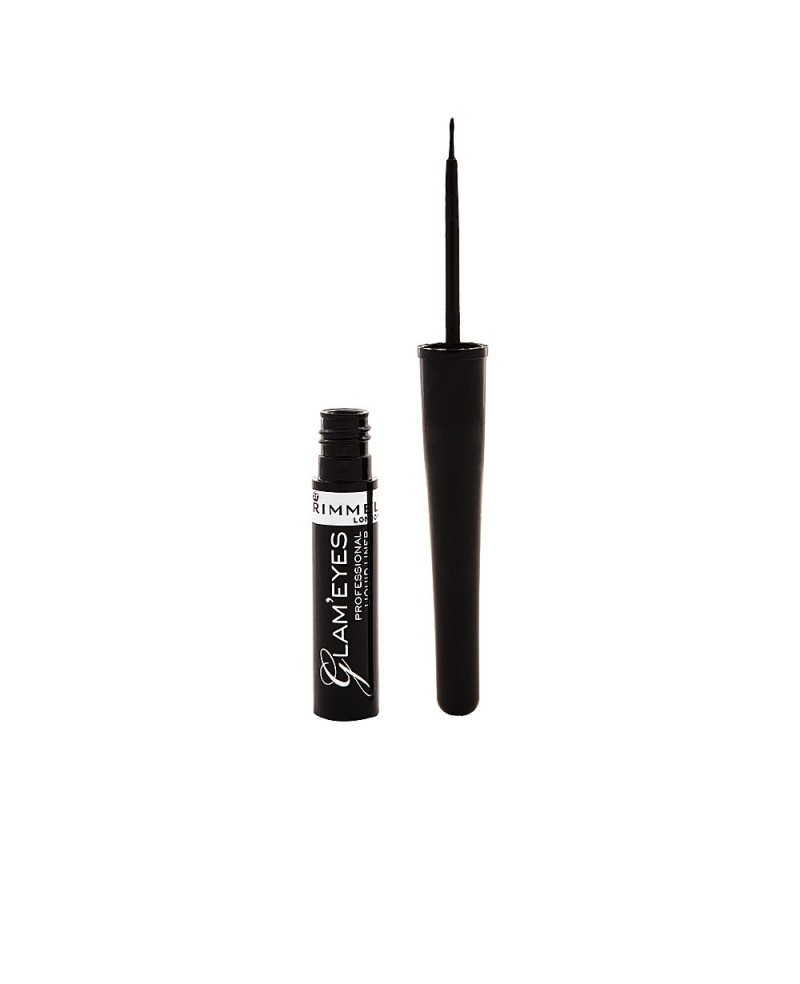 RIMMEL LONDON - GLAM'EYES PROFESSIONAL liquid eye liner N. 001 -black