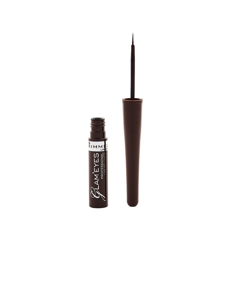 RIMMEL LONDON - GLAM'EYES PROFESSIONAL liquid eye liner N. 002 -brown