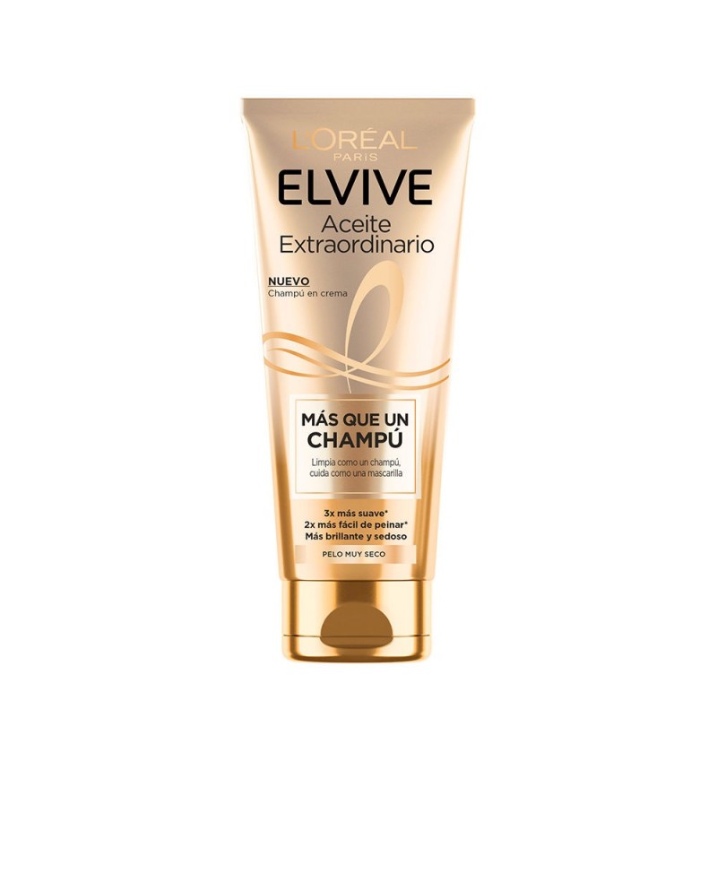 L'ORÉAL PARIS - ELVIVE ACEITE EXTRAORDINARIO champú en crema 250 ml