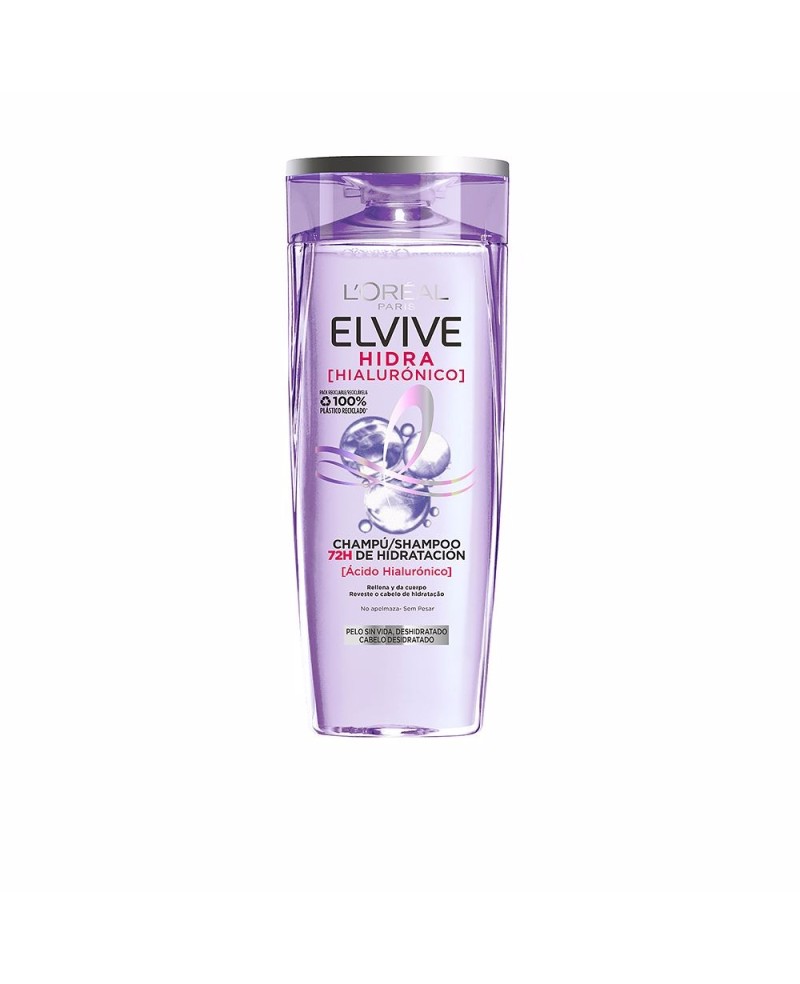 L'ORÉAL PARIS - ELVIVE HIDRA HIALURÓNICO champú 72h hidratación 370 ml