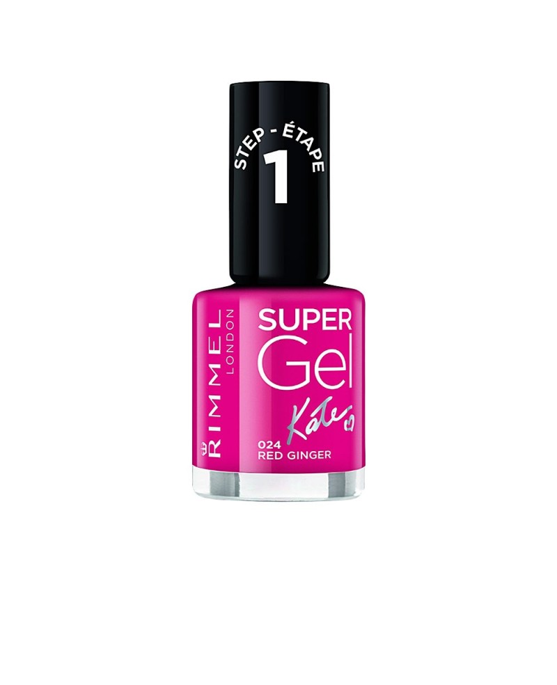 RIMMEL LONDON - KATE SUPER gel nail polish N. 024-red ginger