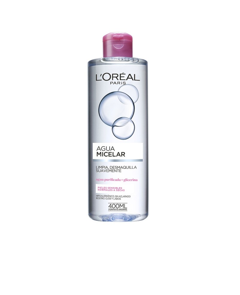 L'ORÉAL PARIS - AGUA MICELAR SUAVE pieles sensibles 400 ml