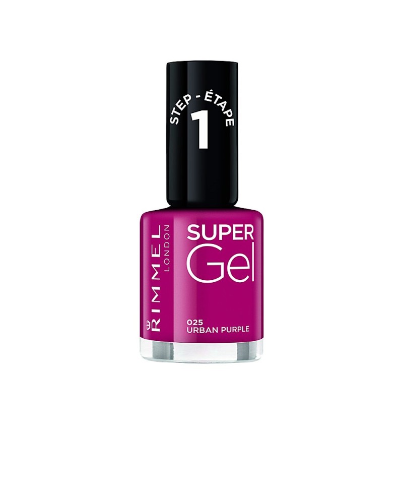 RIMMEL LONDON - KATE SUPER gel nail polish N. 025-urban purple