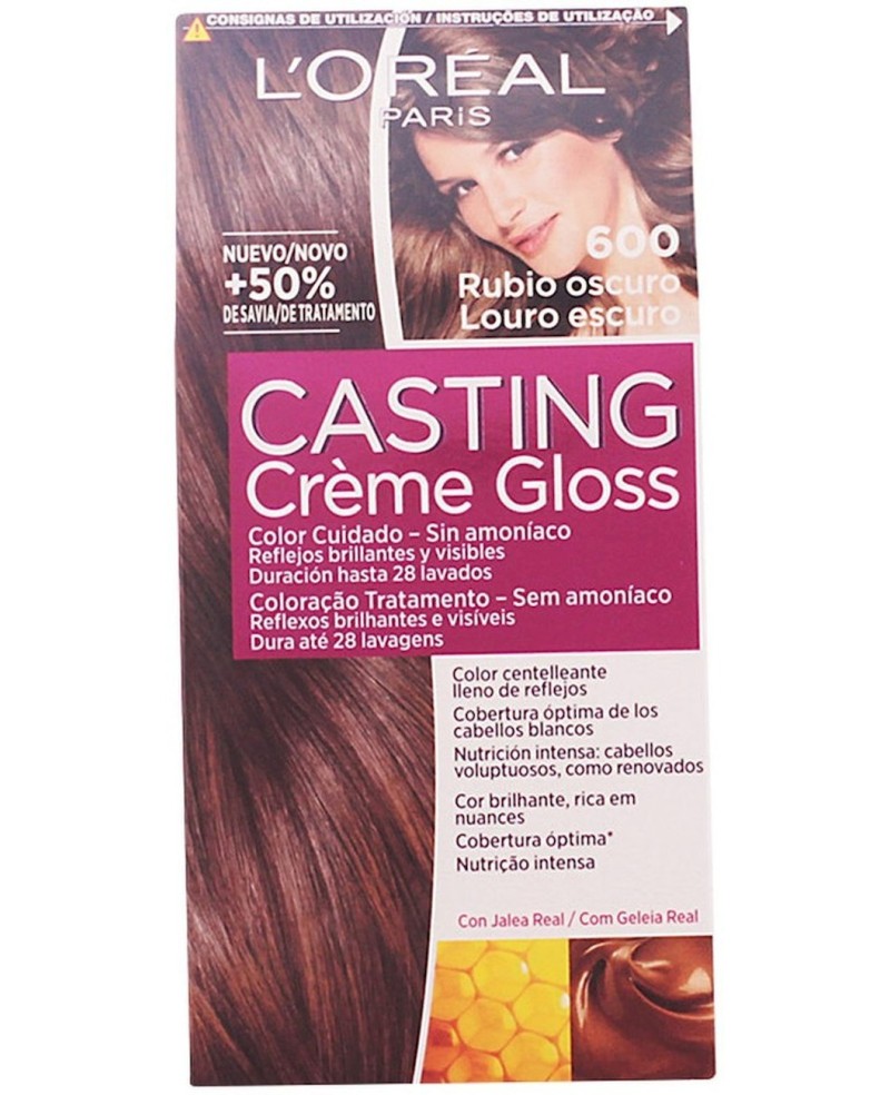 L'ORÉAL PARIS - CASTING CREME GLOSS N. 600-rubio oscuro 180 ml