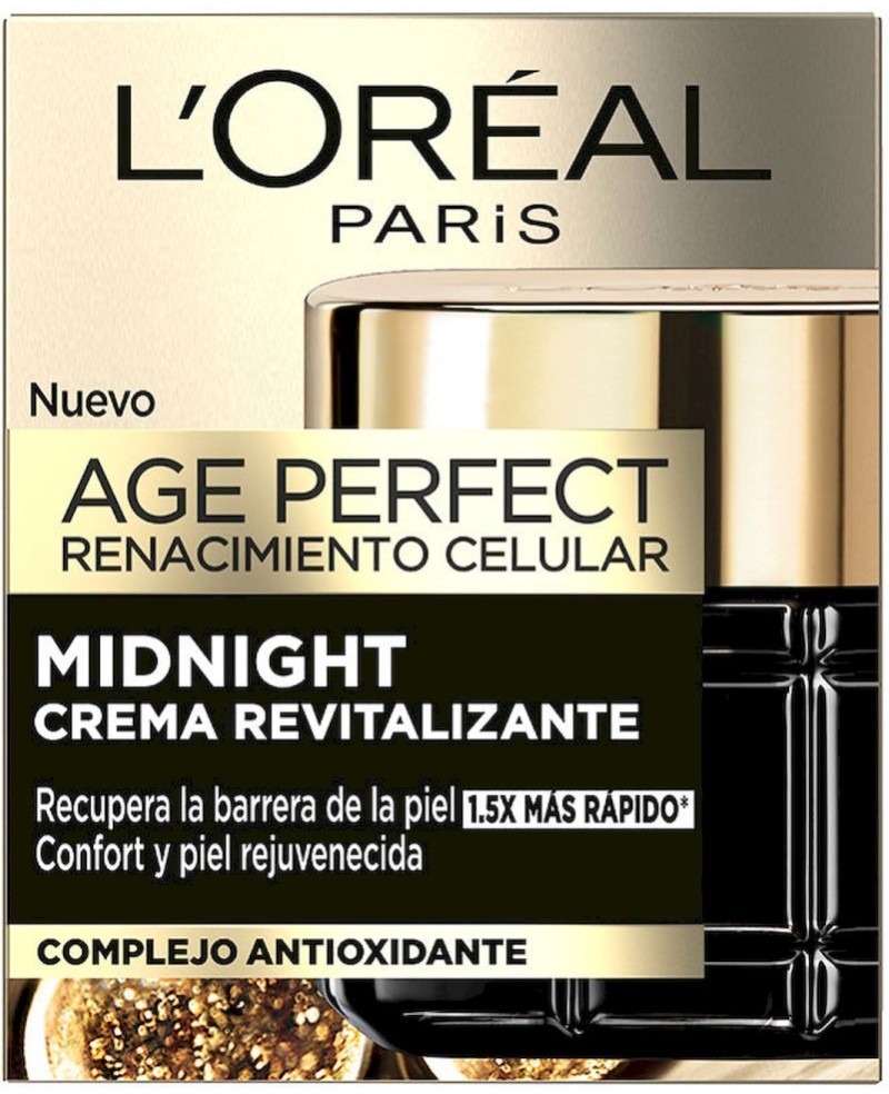 L'ORÉAL PARIS - AGE PERFECT RENACIMIENTO CELULAR crema midnight 50 ml