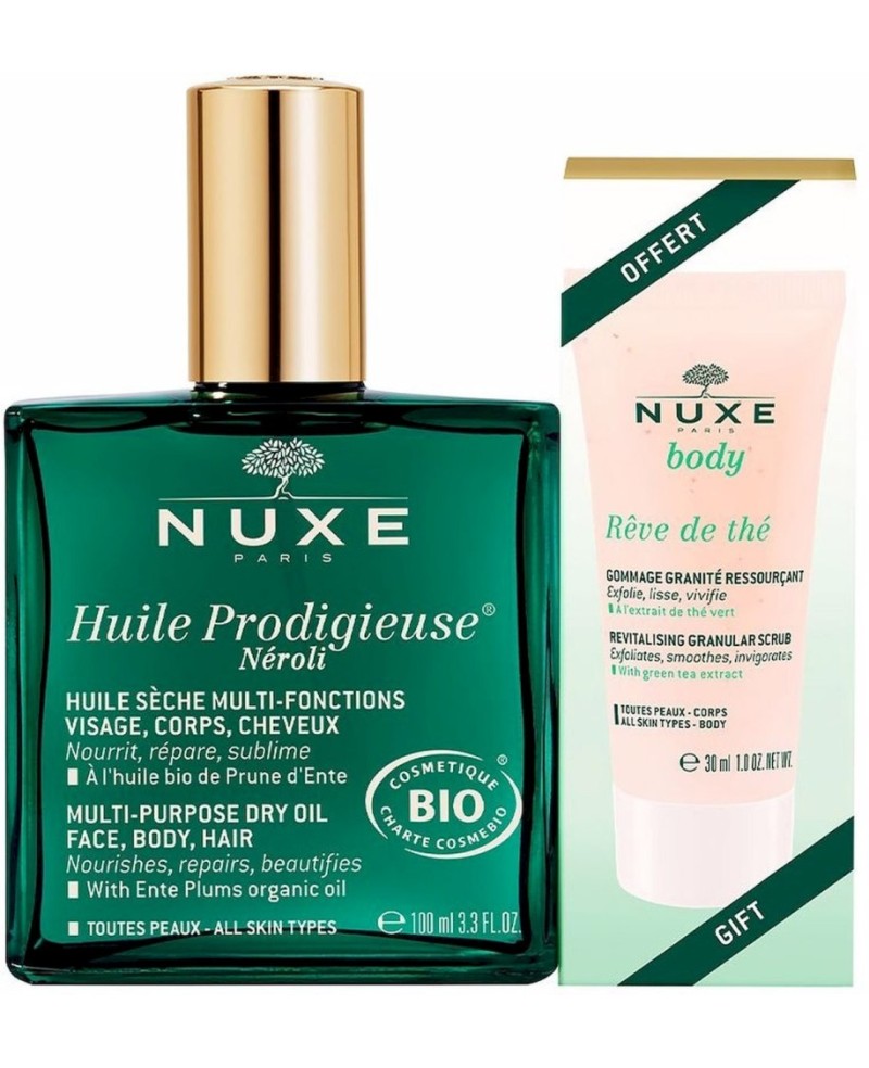 NUXE - HUILE PRODIGIEUSE NÉROLI set 2 pz