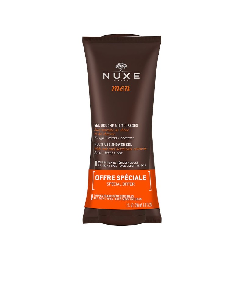 NUXE MEN GEL DE DUCHA MULTIUSOS set 2 pz