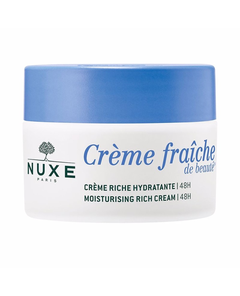 NUXE - CRÈME FRAÎCHE DE BEAUTÉ® crema rica hidratante 48h pieles secas 50 ml