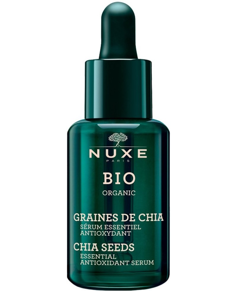 NUXE - BIO ORGANIC semillas de chía sérum esencial antioxidante 30 ml