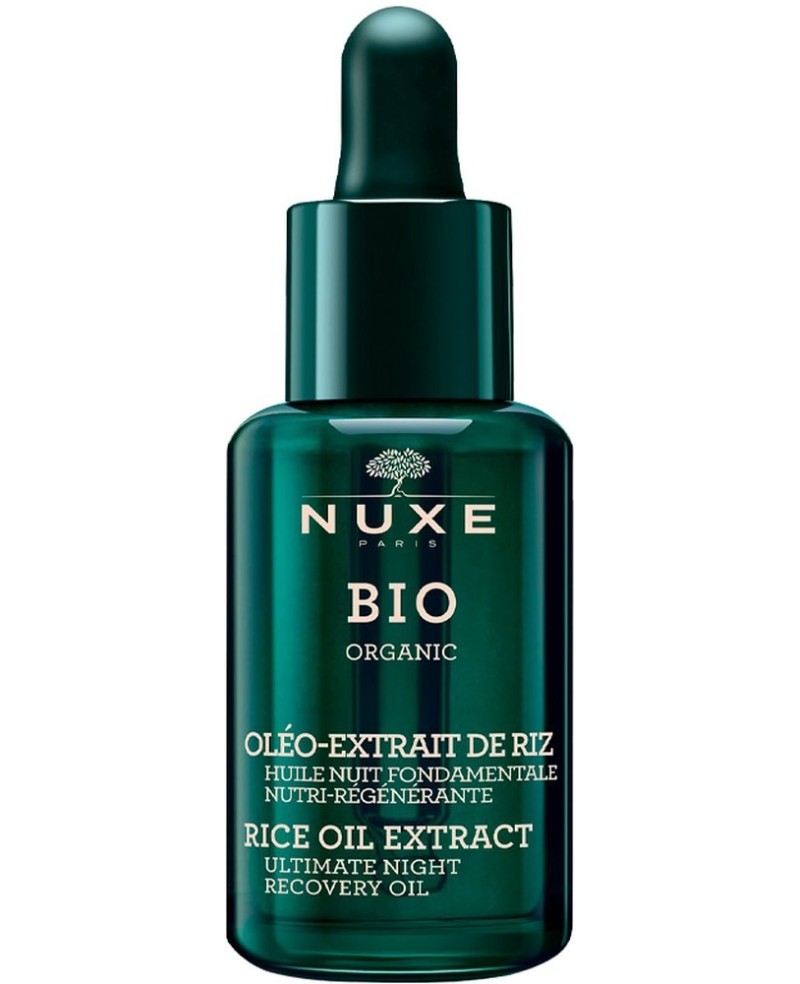 NUXE - BIO ORGANIC extracto oleoso de arroz aceite de noche fundamental nutri-regenerante 30 ml