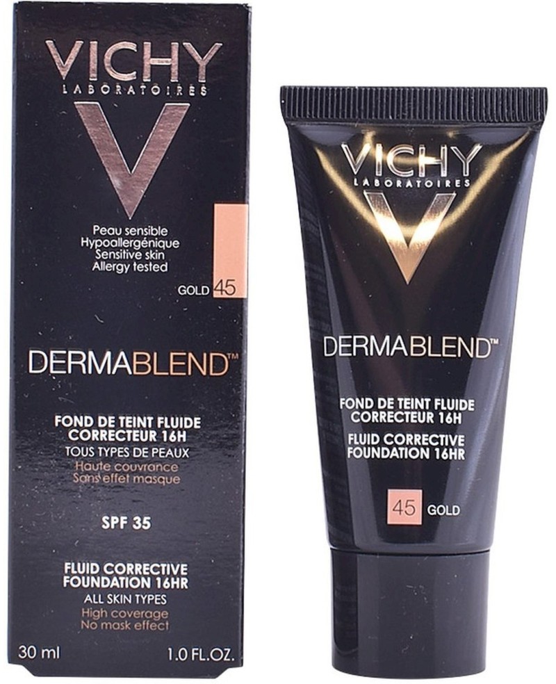 VICHY - DERMABLEND fond de teint correcteur SPF35 N. 45-gold