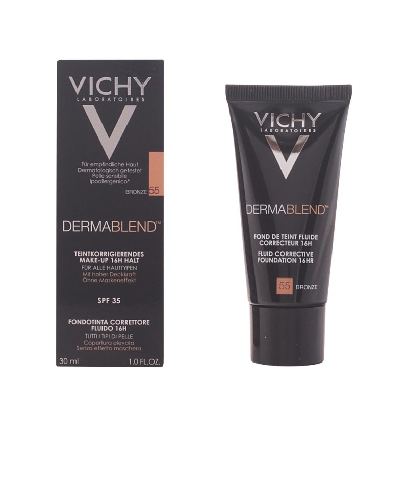 VICHY - DERMABLEND fond de teint correcteur SPF35 N. 55-bronze