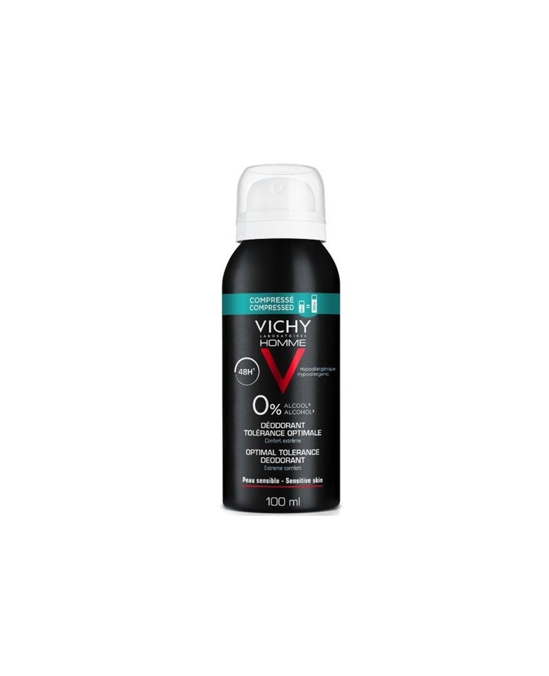 VICHY - HOMME tolérance optimale sensitive deo spray 100 ml