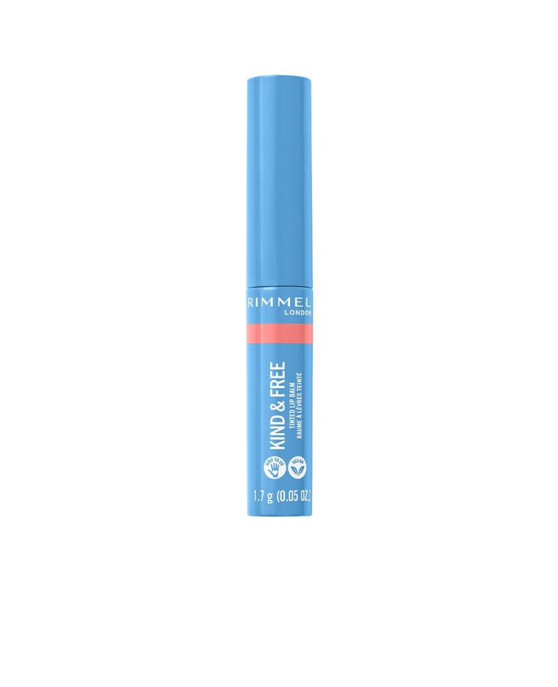 RIMMEL LONDON - KIND & FREE tinted lip balm N. 004-hibiscus blaze 1,7 gr