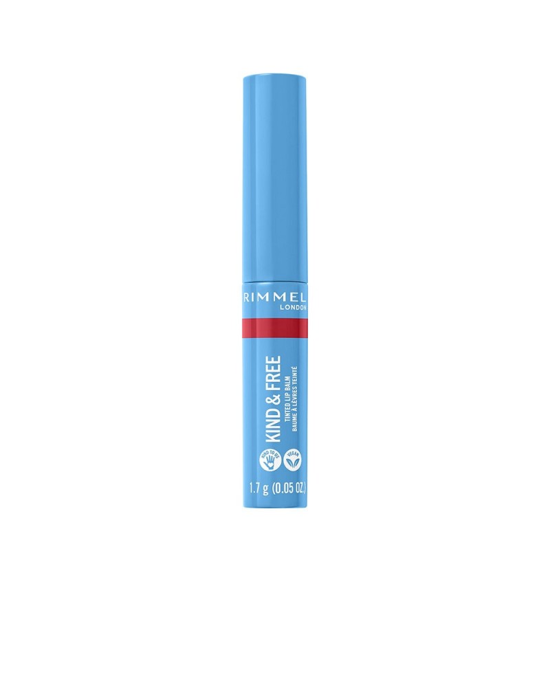 RIMMEL LONDON - KIND & FREE tinted lip balm N. 005-turbo red 1,7 gr