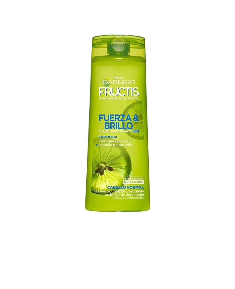 GARNIER - FRUCTIS FUERZA & BRILLO 2 en 1 champú 360 ml