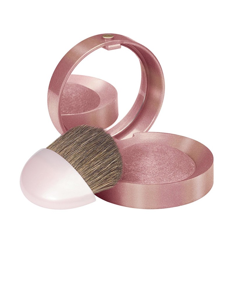 BOURJOIS - LITTLE ROUND pot blusher powder N. 015-rose eclat