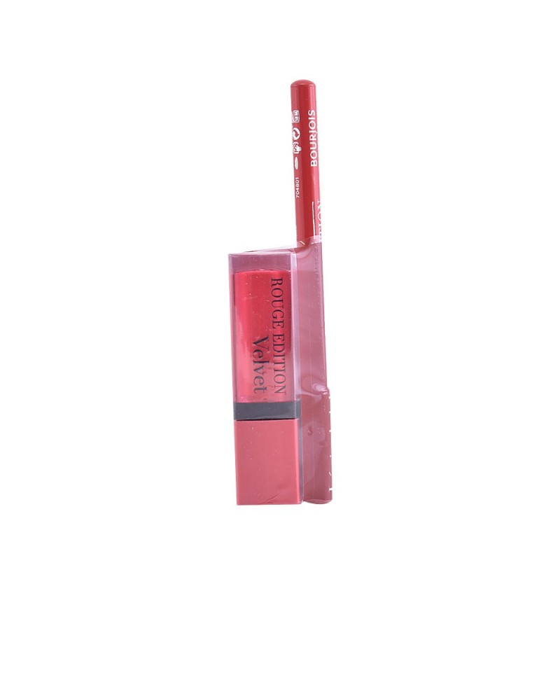 BOURJOIS - ROUGE EDITION VELVET lipstick N. 13+contour lipliner N. 6 GRATIS