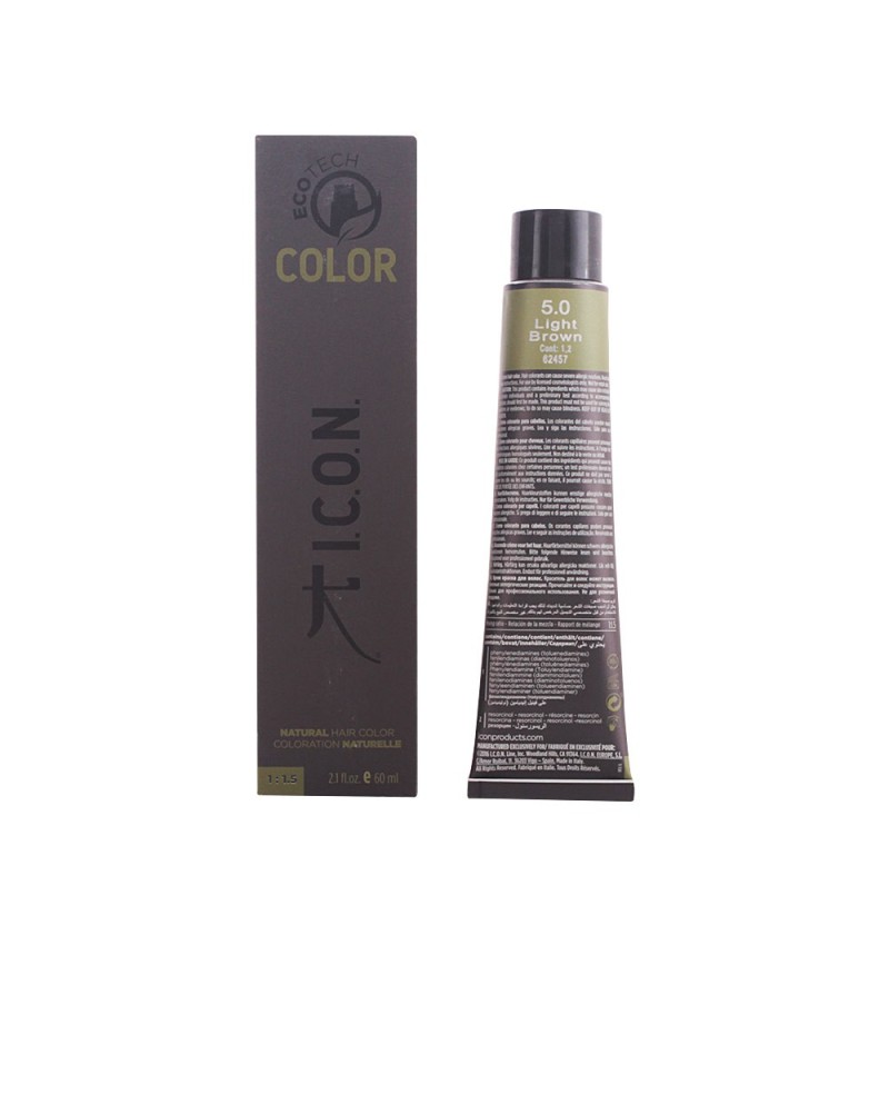 I.C.O.N. - ECOTECH COLOR natural color N. 5.0 light brown