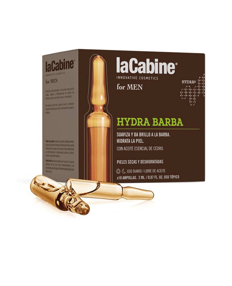 LA CABINE FOR MEN ampollas hydra barba 10 x 2 ml