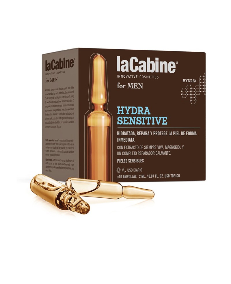 LA CABINE FOR MEN ampollas hydra sensitive 10 x 2 ml