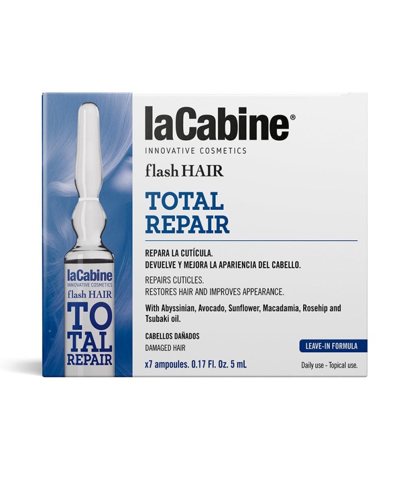 LA CABINE - FLASH HAIR total repair 7 x 5 ml            