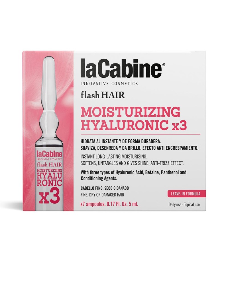 LA CABINE - FLASH HAIR hidratante hyalurónico 7 x 5 ml                  