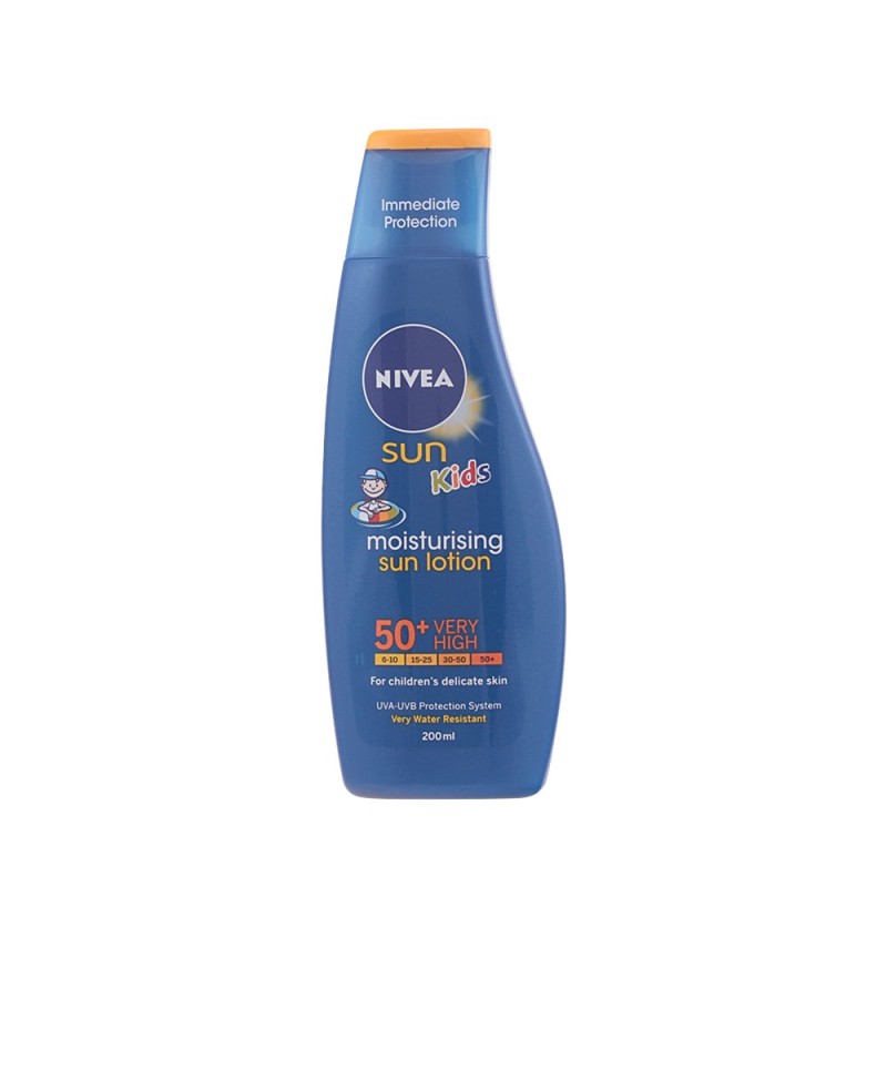 NIVEA - SUN NIÑOS protector hidratante waterproof SPF50+ 200 ml