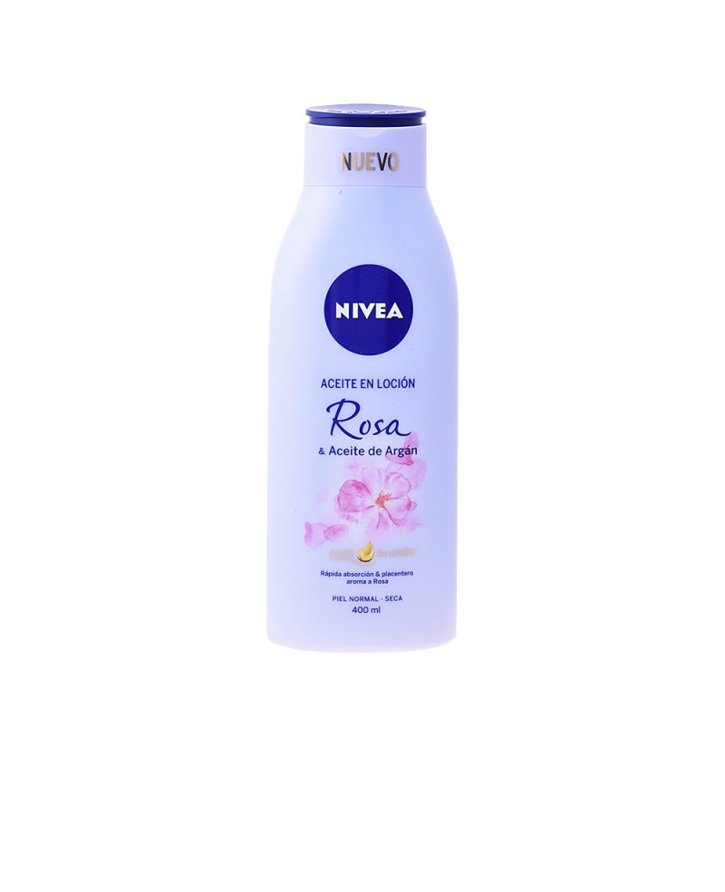 NIVEA - ACEITE EN LOCION rosa & argan 400 ml