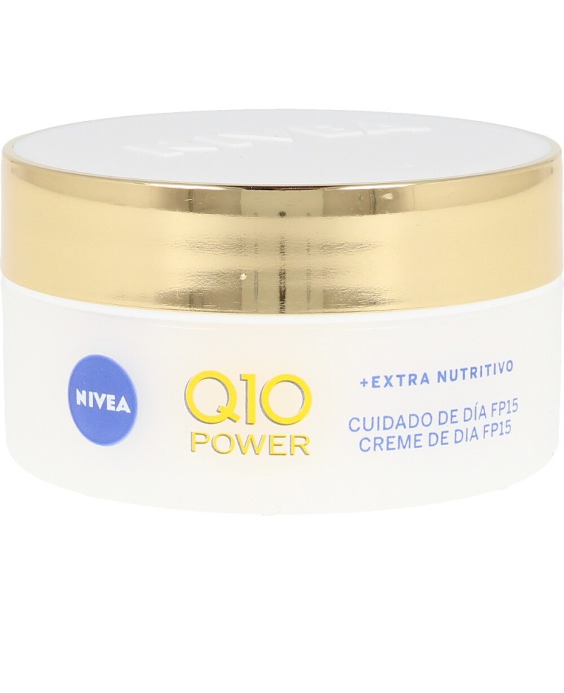 NIVEA - Q10+ POWER anti-arrugas+extra nutritivo SPF15 50 ml