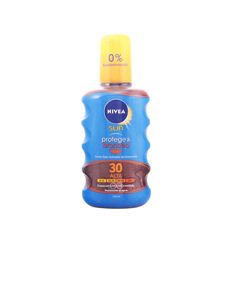 NIVEA - SUN PROTEGE&BRONCEA aceite SPF30 200 ml