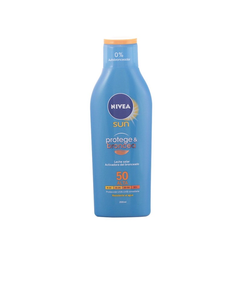 NIVEA - SUN PROTEGE&BRONCEA leche SPF50 200 ml