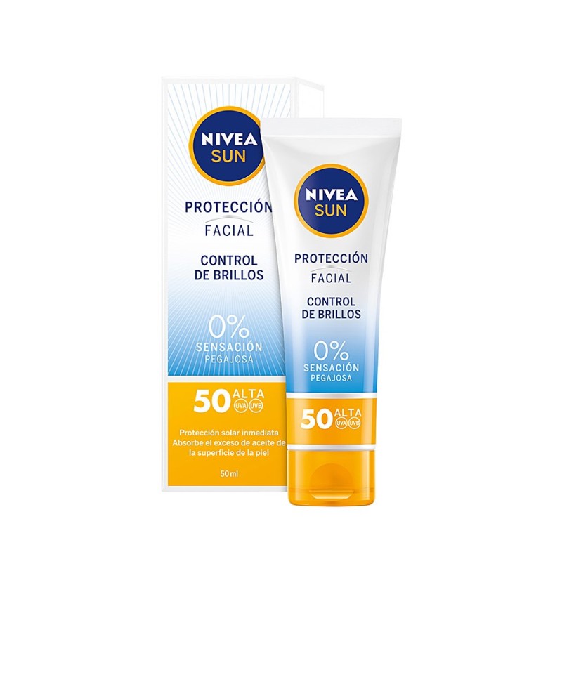 NIVEA - SUN FACIAL control de brillos SPF50 50 ml